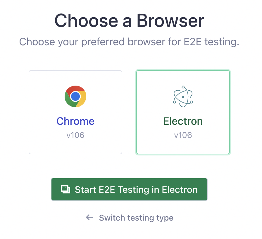 Selecting a Browser